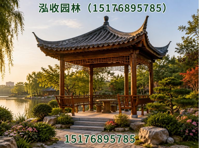 陵水京津冀防腐木工程展示图